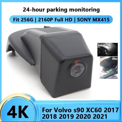 Car DVR Wifi Video Recorder Dash Cam Camera For Volvo s90 XC60 2017 2018 2019 2020 2021 high quality Night vision Full HD 2160P