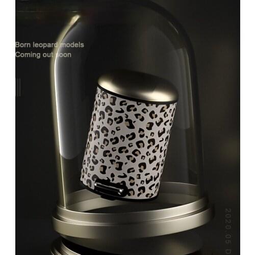 Large Modern Trash Can Cover Bedroom Storage Bins Trash Bin Pedal Bag Holder Kitchen Rangement Cuisine Household Cleaning Tools