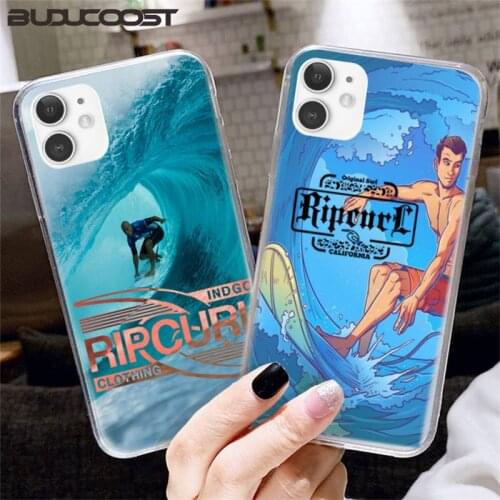 Chenel Surf brand ripcurl Luxury Unique TPU Phone Case for iPhone 11 Pro 12 Pro Max 8 7 6 6S Plus X XS MAX 5 5S SE XR 11 Cover