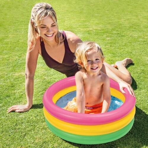 Baby Swimming Ring Inflatable Infant Floating Circle Multi-functional Durable Practical Kids Swim Pool Accessories