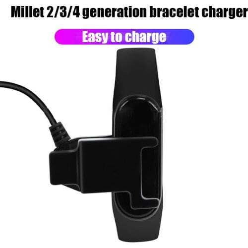 For Mi Band 4 NFC USB Charging Dock Cable Cord Charger Adapter Replacement For Xiaomi Mi Band 4 Smart Wristband Accessories