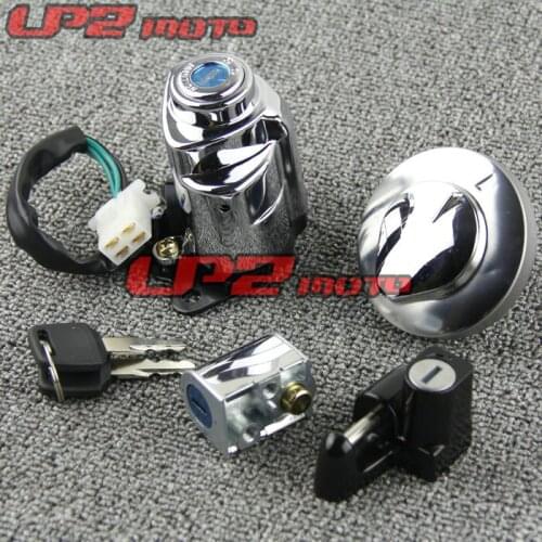 For STEED400 STEED600 CA250 Whole Motorcycle Fuel Tank Cap Lock Key Gas Tank Cap Cover