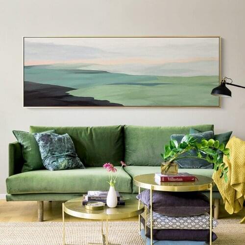 EECAMAIL Modern abstract landscape painting sofa background wall DIY 5d diamond art painting No Frame Full diamond embroidery