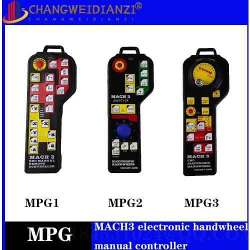 MACH3 electronic handwheel manual controller USBMODBUS MPG CNC engraving machine motion card interface board pulse generator