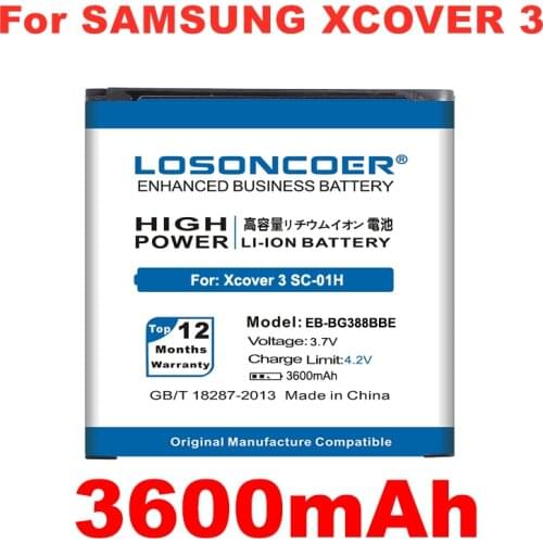 LOSONCOER Samsung Galaxy Xcover 3 Batteries China