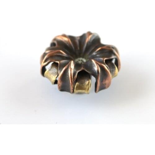 Mackwalker Handmade Brass EDC Pendant Flashlight knife Tool Pendant DIY Pendant Paracord Beads