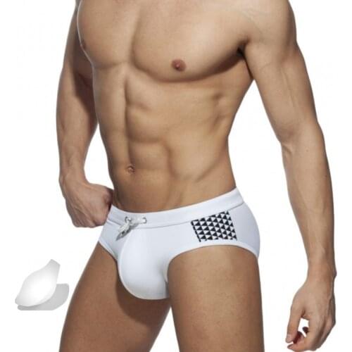 Sexy Penis Pad Push Up Swimsuit Man Mens Swimwear Men Swimming Briefs Swim Suit Male Beach Wear Swimming Bath Short Low Waist