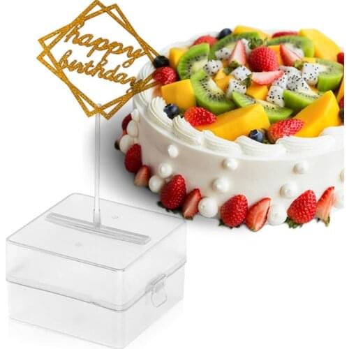 Cake Money Box Set,Money Pulling Cake Making Mold,Glitter Happy Birthday Cake Topper ,Interesting birthday cake for Party