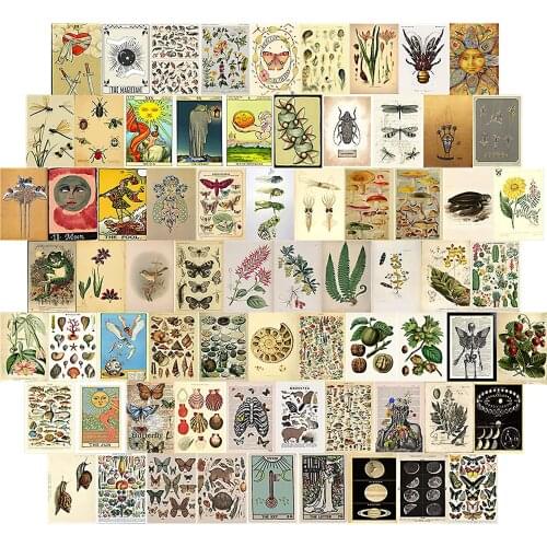 70pcs Classical Famous Europe Building Vintage Style Memory Postcard Set Greeting Cards Gift Cards Christmas Postcards