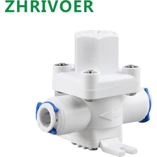 OD Hose Quick Connection RO Reverse Osmosis System RO Water Pressure Relief Valve Water Pressure Reducing Regulator 1/4" 3/8"