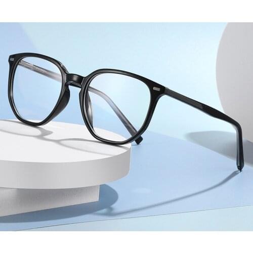 Blue Light Blocking Eyeglasses Frame for Men and Women Optical Prescriptiion Eyewear Frame Full Rim Plastic Spectacles Rx-ble