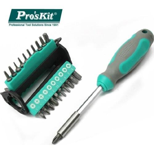 ProsKit SD-2313 30in1 Triangle Screwdriver Sets Anti-Slip Precision Socket Screwdriver Set Mobile Phone Computer Repair Tool