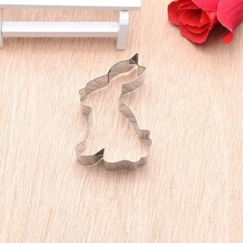 1pcs Rabbit Cookie Cutter Cake Decorating Tools Fondant Sugarcraft Candy Cupcake Biscuit Molds Fondant Cake Decorating Tools