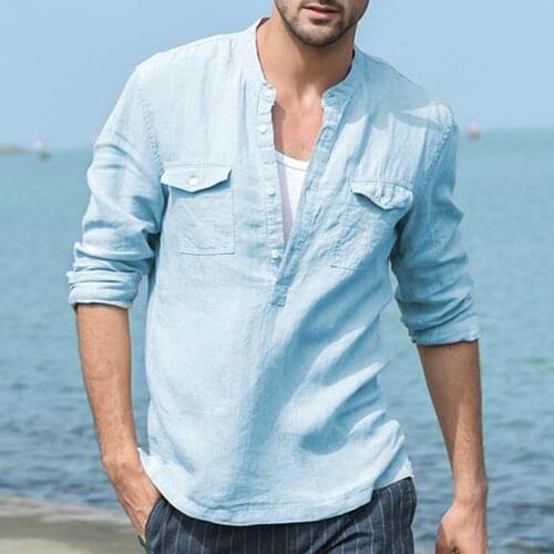 ROUYHUAL Mens Casual Shirts