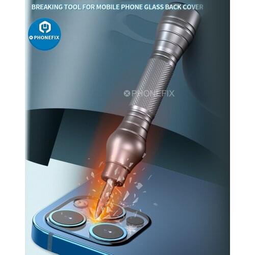 Mechanic iRock 5 Back Glass Breaking Pen Mobile Phone Broken Back Glass Breaking Tool Cracked Repair Auto-spring Glass Blaster