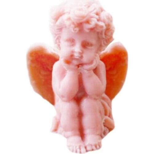 Angel Baby 3D Wing Silicone Mold Tools for Make Chocolates Hard Candies Desserts Ice Cube Candles Soap Baking Cake Decor