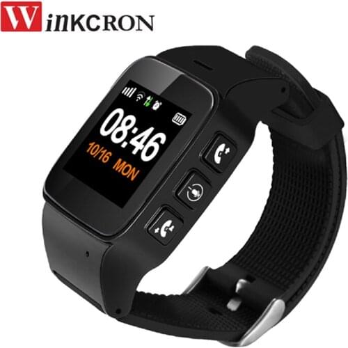 Elderly GPS Tracker Smart Watch GPS IOS Android SOS Phone Anti-lost Gps+Lbs+Wifi Tracking for Kids Old Men Women 3 Colors