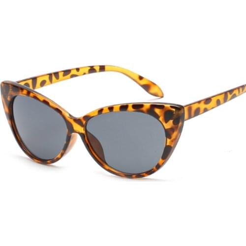 Fashion Cat Eye Sunglasses Women Brand Designer Luxury Sun Glasses For Women Leopard Small Shades Female Lady