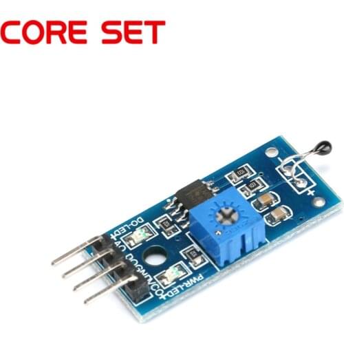 Thermistor Temperature Switch Thermal Sensor Module Sensitivity Adjustable DC 3.3V - 5V