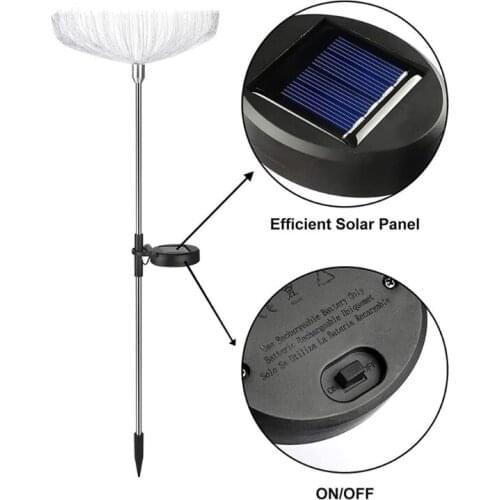 Waterproof Solar Light Outdoor Decorative Solar Jellyfish Shape Garden Light for Garden Patio Yard Landscape Decorations M17E