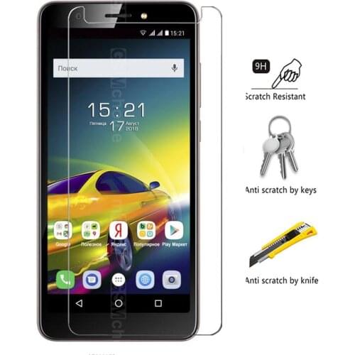 Smartphone 9H Tempered Glass for Fly Slimline photo Pro Protective Film Screen Protector cover Fly Power Plus 3 life Mega View