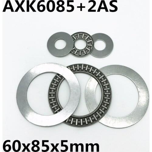 10pcs AXK6085 +2AS Thrust Needle Roller Bearing 60x85x3 mm Thrust Bearing Brand New High quality