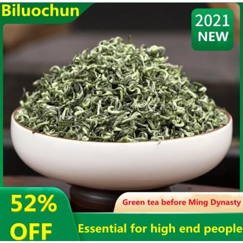 2021 China Bi-luo-chun Green -Tea Real Organic New Early Spring Green -Tea for Weight Loss Health Care