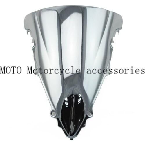 3 colour Double Bubble Windshield Windscreen For YZF600 R6 2003 2004 2005 Free shipping ABS plastic
