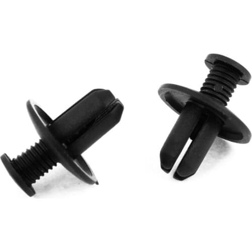 Car Bumper Fender Trim Clip Plastic 20/40pcs Panel Interior Moulding Assortment Retainer Clips Black Fasteners High Quality