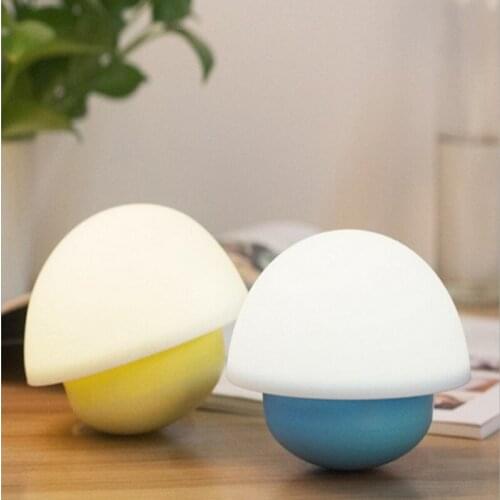 Mushroom Ambient usb charging touch-sensing adjustment lamp lighting/led bedroom pat night lighting