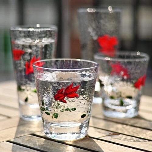 Creative Matte Glasses Cup Cartoon High Capacity Milk Tea Cups Transparent Outdoor Tea Glass Cup Kubek Do Kawy Shot Glass AC50BL