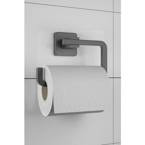Matt Black Stainless Toilet Roll Holder