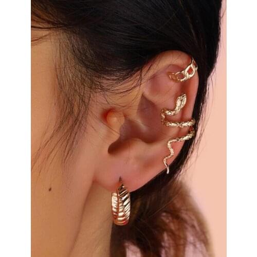 1 Set Fashion Butterfly Clip Earrings Free-Pierce Ear Hooks Ear Clips Women Girls Jewelry 2021 Trendy Accessories Jewelry