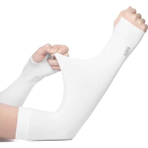 Outdoor Sport Cycling Running Bicycle UV Sun Protection Cuff Cover Protective Cool Down Arm Sleeve Fishing Arm Sleeves Unisex