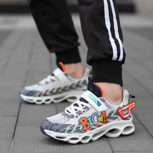 2021 New Childrens Basketball Shoes for Boys Non-slip Kids Sport Shoes Girls Sneakers Outdoor Sneakers Boy Trainers