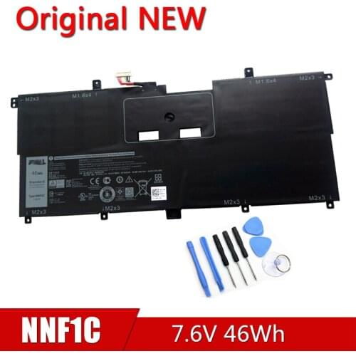 NNF1C NEW Original Laptop Battery For DELL XPS 13 9365 XPS13-9365-D1805TS D1605TS N003X9365-D1516FCN 7.6V 46Wh HMPFH P71G NP0V3