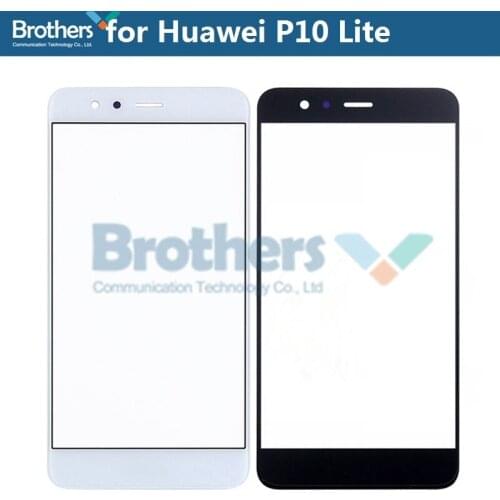 Front Glass Lens For Huawei P10 Lite Touch Screen Glass for Huawei P10LiteFront Outer LCD Glass Lens Replacement Brand New Top