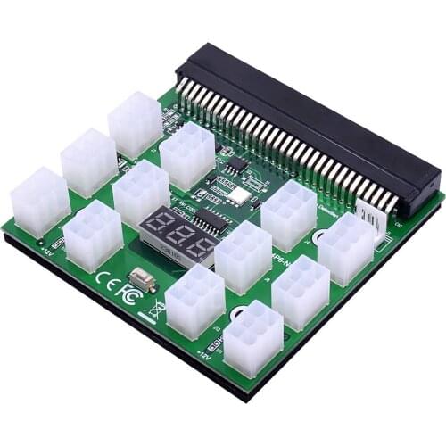 12V Power Supply Server Conversion Board 12 6pin Adapter Cards Fully Compatible Server Adapter Board
