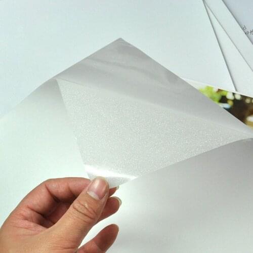 50 Sheets / Pack A4 Cold Laminating Film PVC Transparent Film Photo Film Manual Specimen Plant Preparation Film Sticker