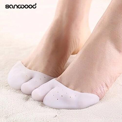 Professional Soft Ballet Pointe Silicone Gel Toe Dance Breathable Shoe Pads
