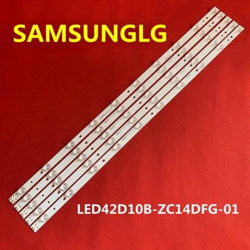 LED backlight strip Haier 42'' TV LED42D10A LED42D10B-ZC14DFG-01 10S1P 5S2P LE42AL88R81A2 LE42U6500TF 42FX10S
