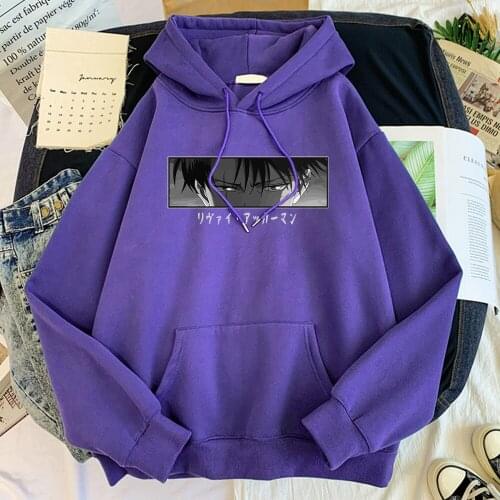 Anime Attack On Titan Eren Sweatshirt Harajuku Comics Male Clothing High Quality Hoodies For Male Oversize Loose Tracksuit Men