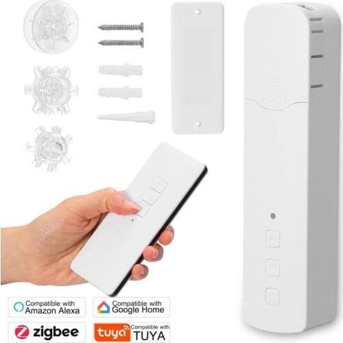 Tuya ZigBee Smart Motorized Chain Roller Blinds Pull Bead Curtain Motor Shade Shutter Drive Motor For Alexa Google Home
