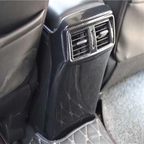 Interior Armrest Rear Air Conditonnal Vent Cover Trim AC Outlet Panel Decoration framefor Nissan X-Trail T32 Rogue 2017-2020