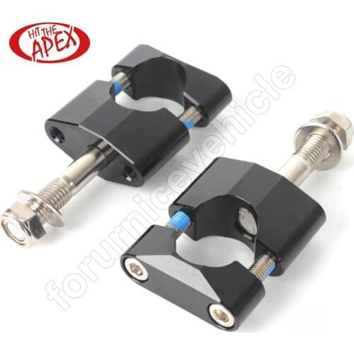 1 1/8" 28mm Handlebar Riser Mount Fat Bar Clamp For Honda CR125R CR250R CR500R CRF250R CRF250X CRF450R CRF450X CR CRF 250R 450R