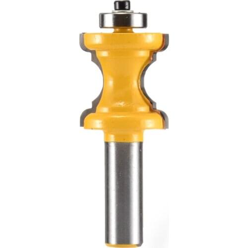 1pc 1/2'' Shank Router Bit Bullnose Bead Column Face Molding Wood Cutter For Woodworking Tools