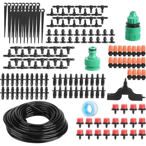 20M Drip Irrigation System Automatic Irrigation Drip Kit for Garden Watering Plant Hose Kit