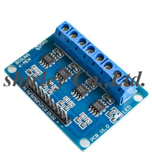 L9110S 4 channel drive DC motor drive board motor drive module Smart car 4-way driver