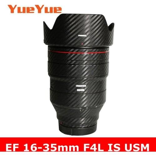 EF 16-35 F4 L IS USM Camera Lens Sticker Protective Skin Film Kit Skin Accessories For Canon EF 16-35mm f4L IS USM