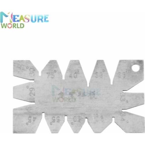 Machining Threads Screw Cutting Gauge Stainless Steel Angle Arc Model Angles Measure Tool